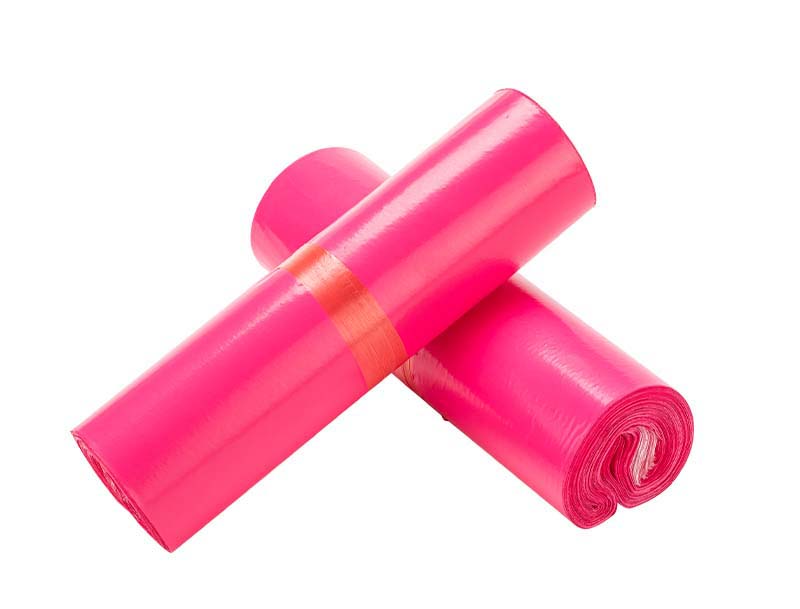 赣玫红色快递袋-02